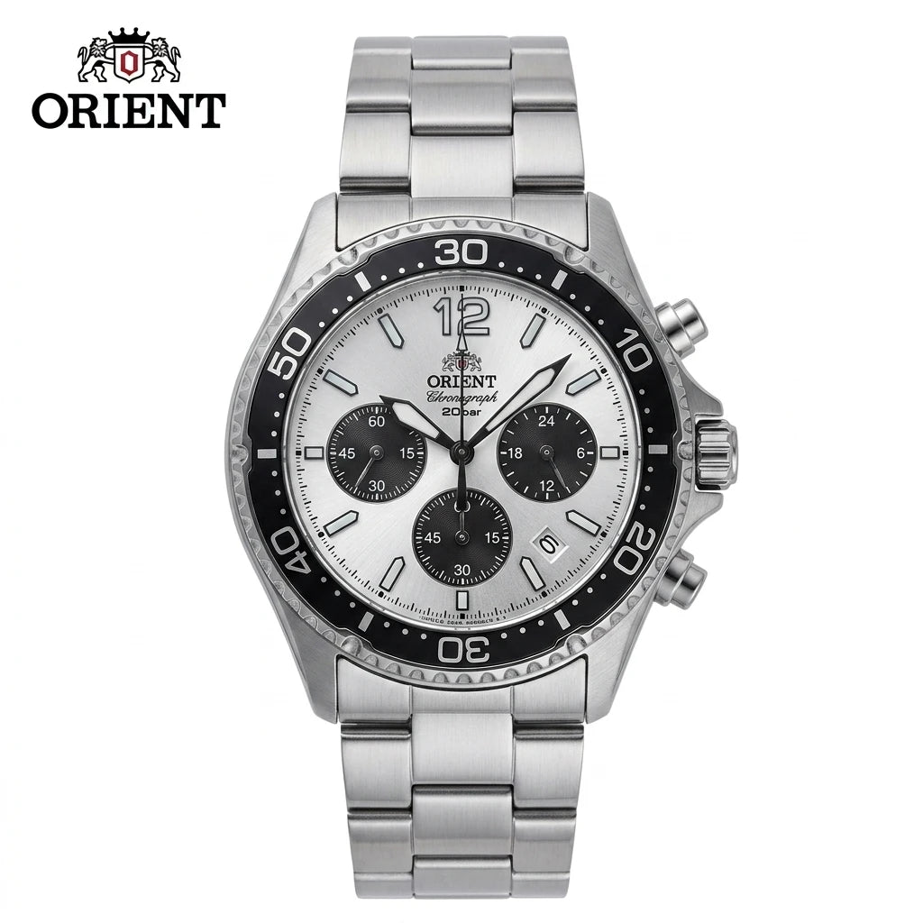 Relógio Orient Mako Solar Cronógrafo
