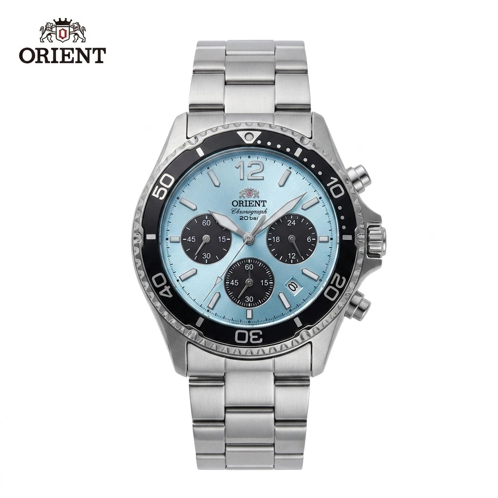 Relógio Orient Mako Solar Cronógrafo