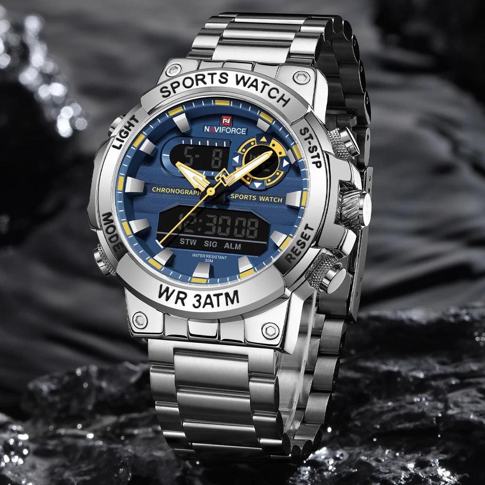 Relógio Naviforce Dual Time