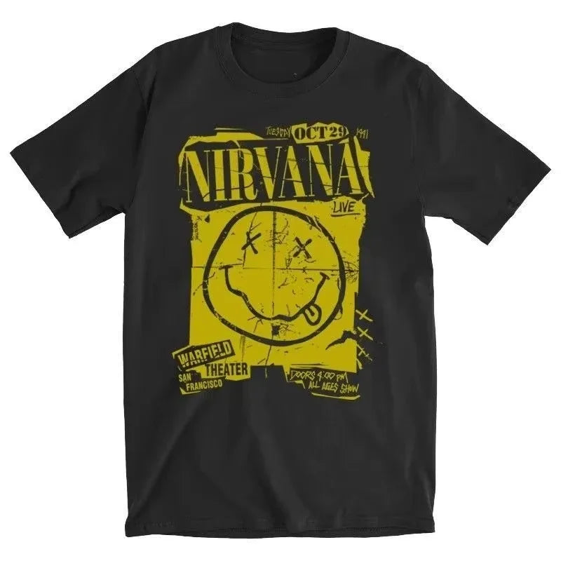 T-Shirt Nirvana Live at Warfield Theater
