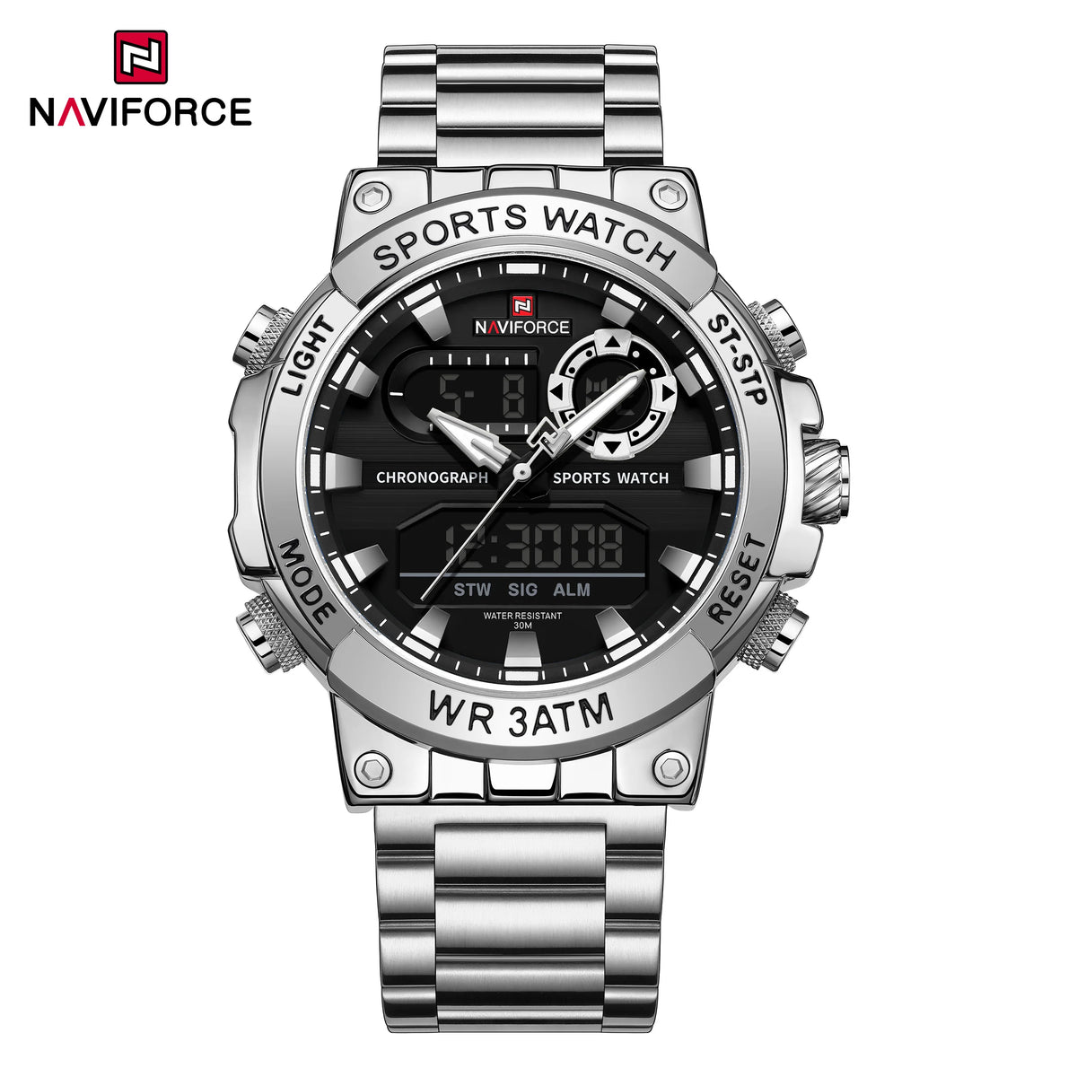 Relógio Naviforce Dual Time