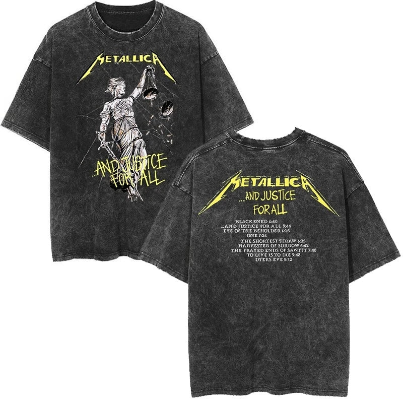 T-shirt Metallica And Justice For All Vintage