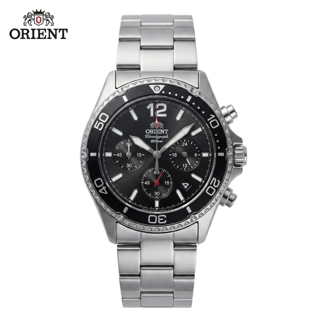 Relógio Orient Mako Solar Cronógrafo